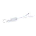 Puerto USB Cargador Leony PLATEADO